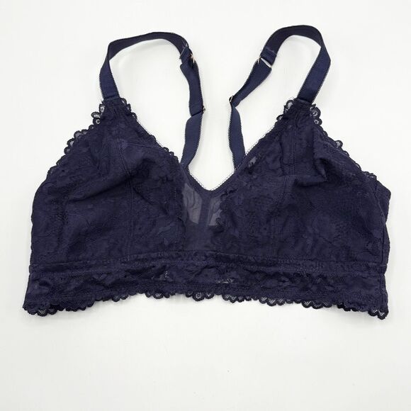 Savage X Fenty Violet Lace Clasp Bralette - Women’s US 1X - Picture 1 of 10